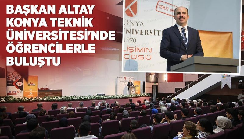 Başkan Altay KTÜN’de Mimarlık Öğrencileriyle Buluştu