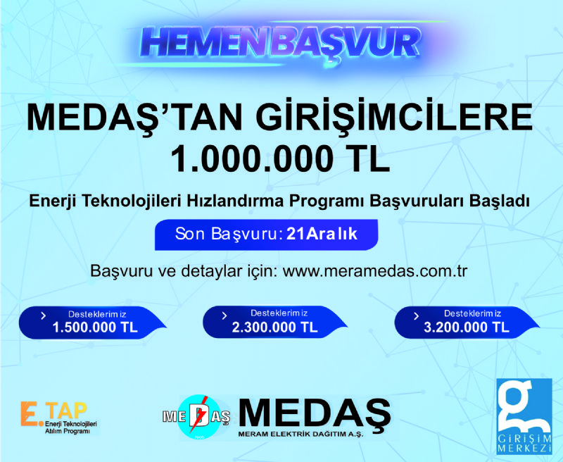 MEDAŞ’TAN GİRİŞİMCİLERE DESTEK