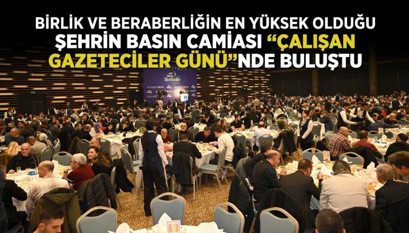 KONYA BASININI BİR ARAYA GETİRDİLER