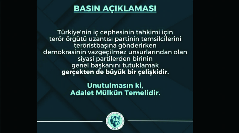 EREĞLİ TÜRK OCAĞI’NDAN AÇIKLAMA