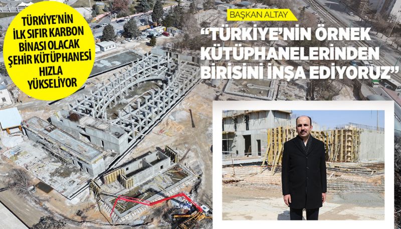 KONYA’DA TÜRKİYE’NİN ÖRNEK KÜTÜPHANELERİNDEN BİRİSİ YAPILACAK